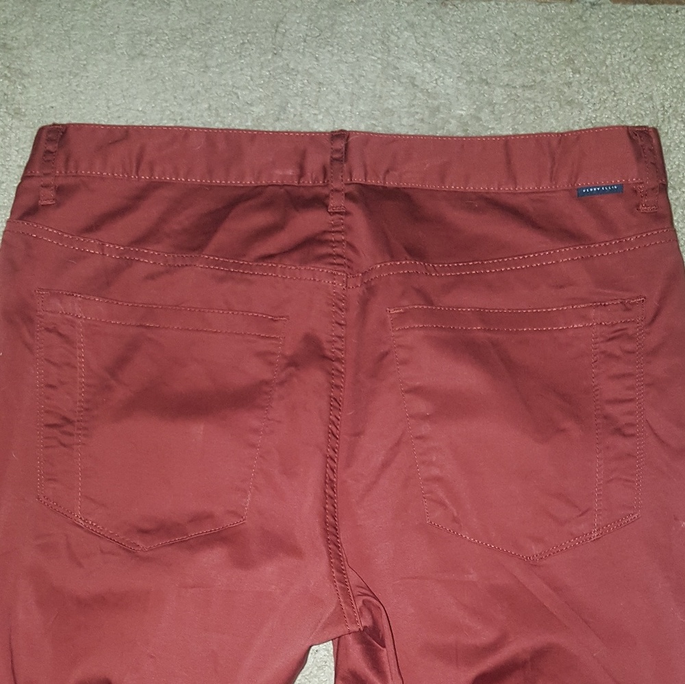 Perry Ellis Sateen 5 Pocket pants - Picture 3 of 5